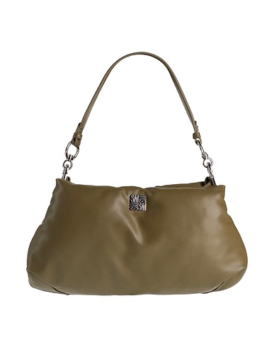 STEVE MADDEN Borsa a mano Verde militare 100% Poliuretano