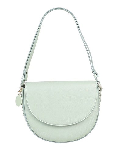 STELLA McCARTNEY Handbag Light green 67% Polyurethane, 33% Polyamide