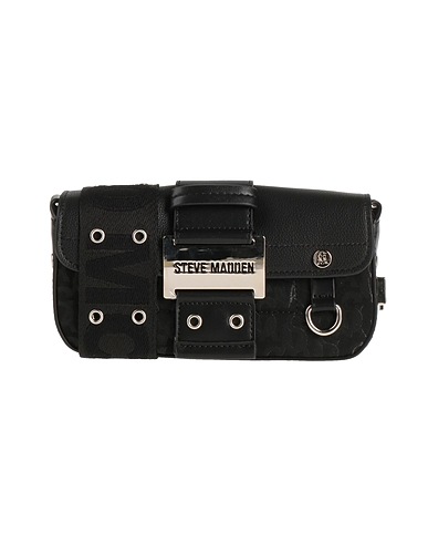 STEVE MADDEN Across-body bag Black 52% Polyester, 48% Viscose