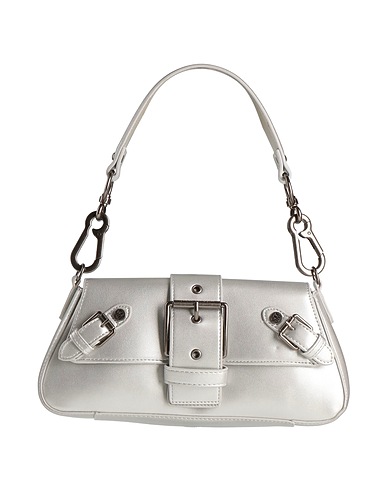 STEVE MADDEN Handbag Silver 100% Polyurethane