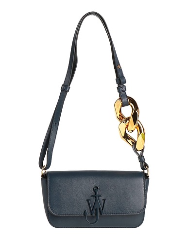JW ANDERSON Shoulder bag Midnight blue Leather