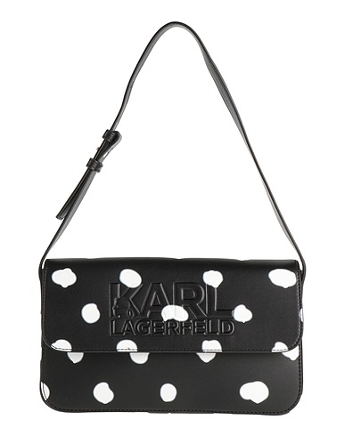 KARL LAGERFELD Handbag Black 100% Recycled polyurethane