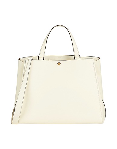 VALEXTRA Handbag Off white Calfskin
