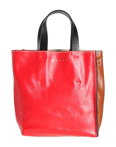 MARNI Handbag Tomato red Leather