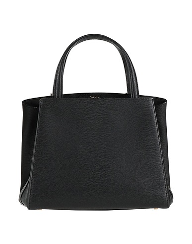 VALEXTRA Handbag Black Leather