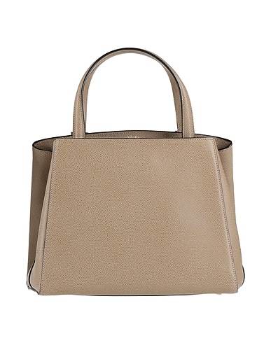 VALEXTRA Handbag Taupe Leather