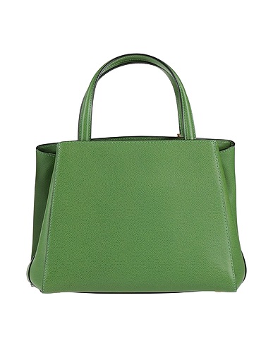 VALEXTRA Handbag Green Leather