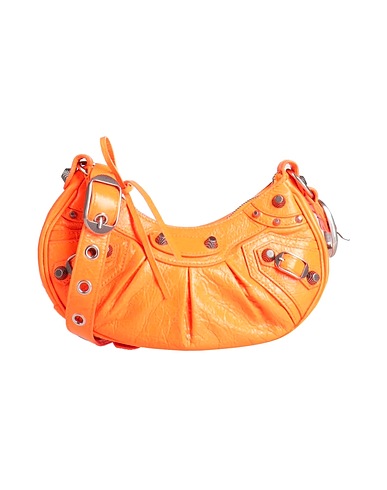 BALENCIAGA Cross-body bags Orange Leather