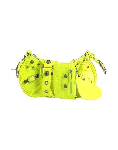 BALENCIAGA Across-body bag Lime green Leather