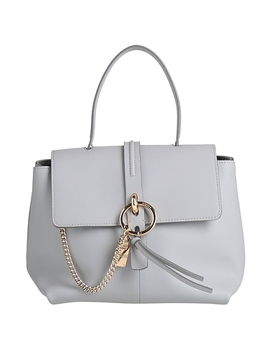 BORBONESE Borsa a mano Grigio 100% Pelle