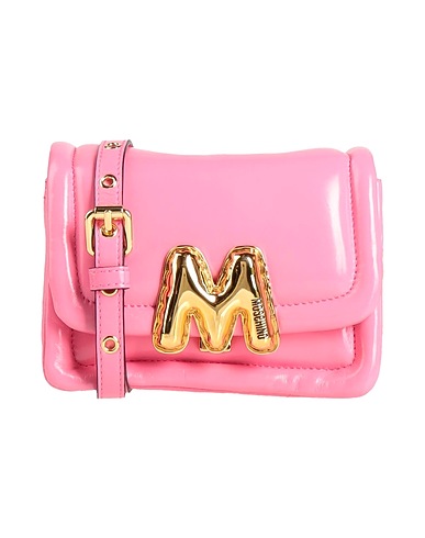 MOSCHINO Across-body bag COUTURE Pink Leather
