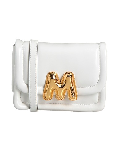 MOSCHINO Across-body bag COUTURE White Leather