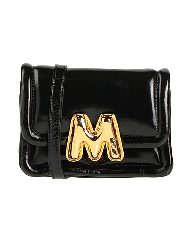 MOSCHINO Cross-body bags COUTURE Black Leather