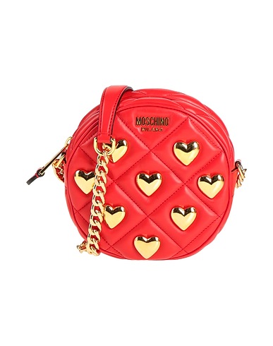 MOSCHINO Cross-body bags COUTURE Red Leather
