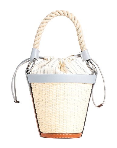 MAISON MARGIELA Borsa a mano Carta da zucchero Fibre vegetali, Pelle di bovino, Pelle di capra, Cotone, Poliestere