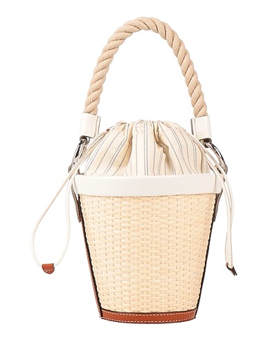 MAISON MARGIELA Sac à main Fibres vegetales, Cuir de bovin, Peau de chèvre, Coton, Polyester