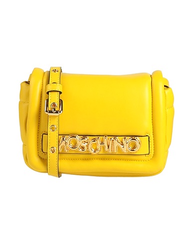 MOSCHINO Borsa a tracolla COUTURE Giallo Pelle