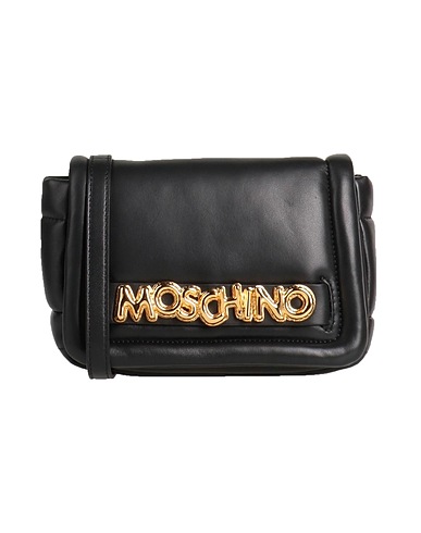 MOSCHINO Borsa a tracolla Nero Pelle