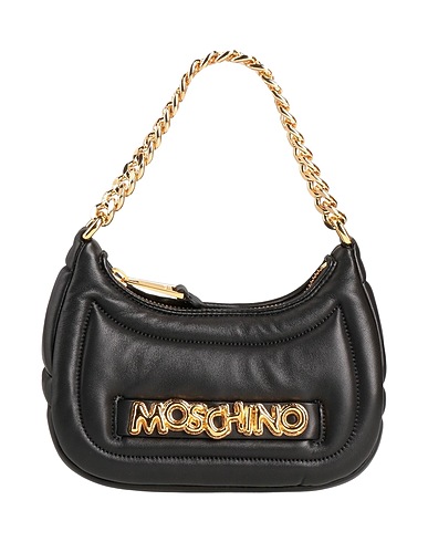 MOSCHINO Handbag COUTURE Black Leather