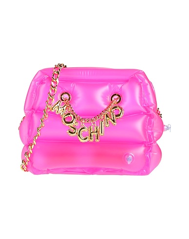 MOSCHINO Across-body bag COUTURE Fuchsia Rubber