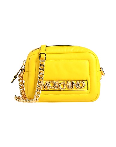 MOSCHINO Cross-body bags COUTURE Yellow Leather