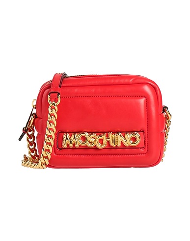 MOSCHINO Cross-body bags COUTURE Red Leather