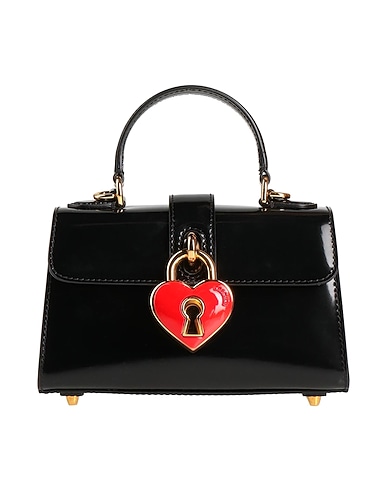MOSCHINO Handbag COUTURE Black Leather