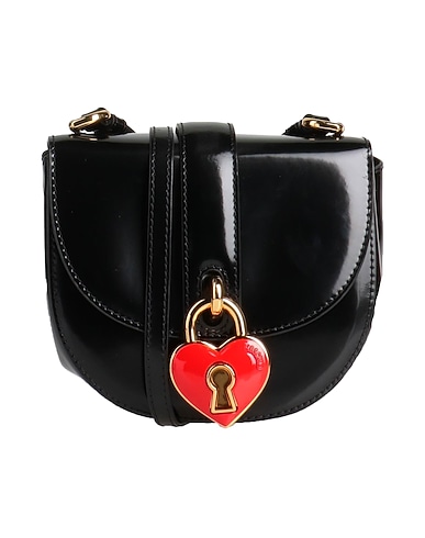 MOSCHINO Across-body bag COUTURE Black Leather
