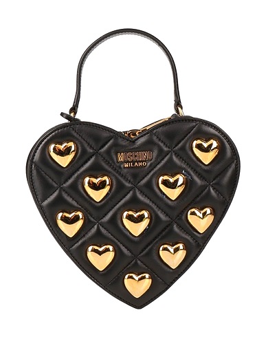 MOSCHINO Handbag COUTURE Black Leather