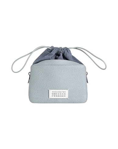 MAISON MARGIELA ハンドバッグ グレー 牛革 100%