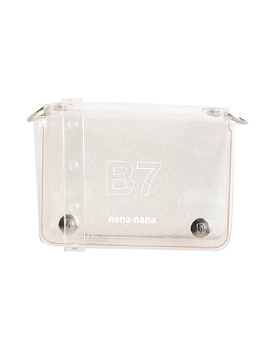 NANA-NANA Across-body bag Transparent 100% PVC - Polyvinyl chloride