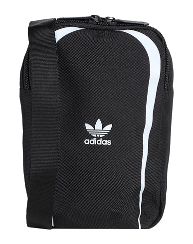 ADIDAS ORIGINALS Across-body bag SMALL ITEM BAG
 Black 100% Recycled polyester