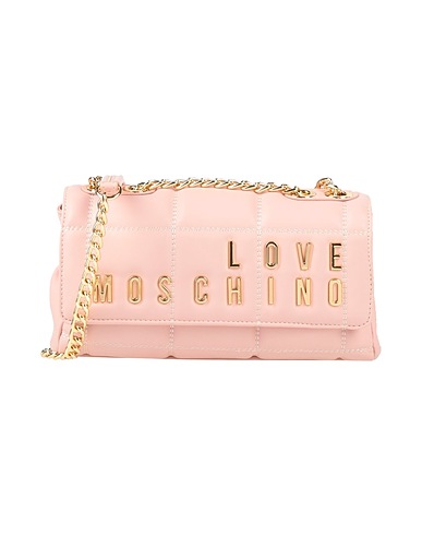 LOVE MOSCHINO Umhängetasche Rosa 100% Polyurethan