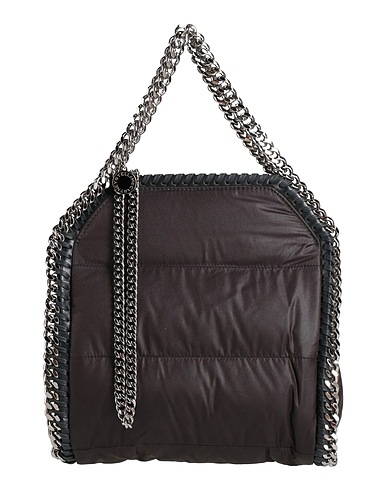 STELLA McCARTNEY Borsa a mano Nero 100% Poliammide, Poliuretano, Poliestere