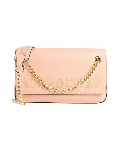 LOVE MOSCHINO Across-body bag Blush 100% Polyurethane