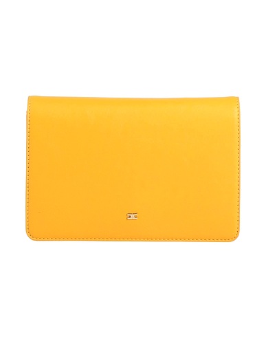 ELISABETTA FRANCHI Handbag Marigold 55% Polyester, 45% Polyurethane