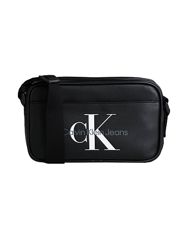 CALVIN KLEIN JEANS Across-body bag Black 100% Polyurethane