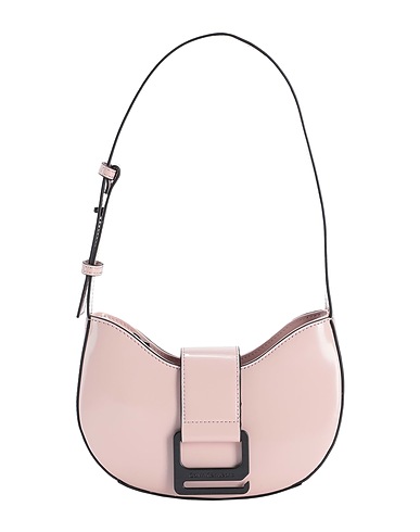 CALVIN KLEIN JEANS Borsa a spalla Rosa chiaro 100% Poliuretano