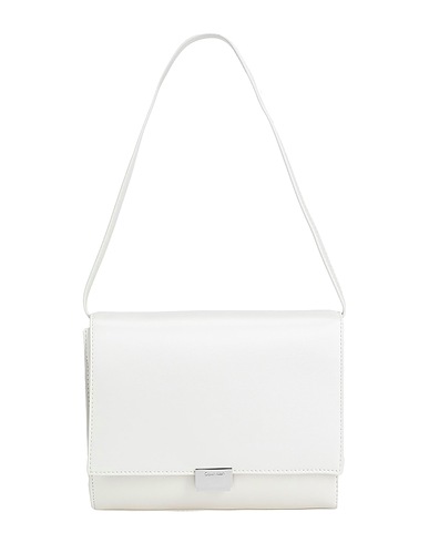 CALVIN KLEIN Handbag Off white 100% Polyurethane