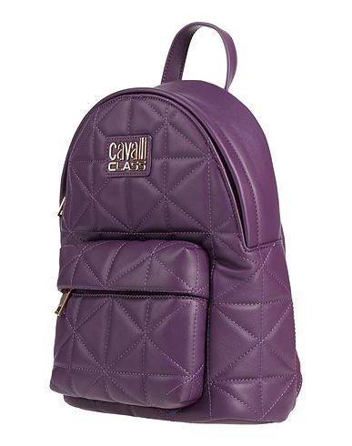 CAVALLI CLASS Rucksacks Purple 100% Polyurethane
