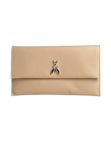 PATRIZIA PEPE Handbag Beige Leather