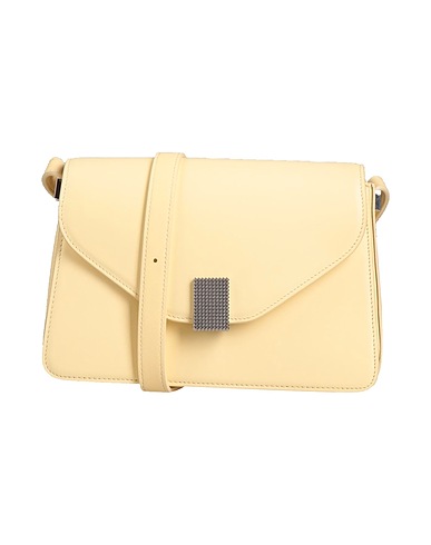LANVIN Umhängetasche Cremeweiß 100% Kalbsleder, Messing, Zamaklegierung, Lammleder