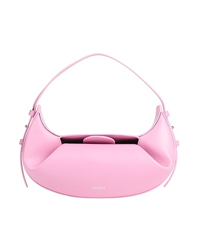 YUZEFI Handbag Pink Leather