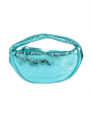 BY FAR Handbag Turquoise 100% Lambskin
