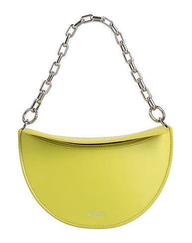 YUZEFI Borsa a mano Verde lime Pelle