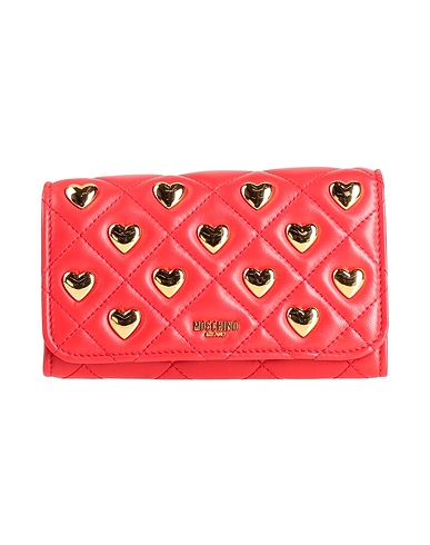 MOSCHINO Handbag Tomato red Leather