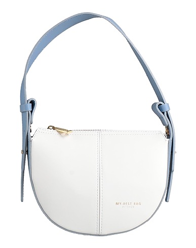 MY-BEST BAG Handbag White Leather
