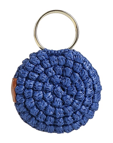 CHICA Handbag Blue 100% Viscose