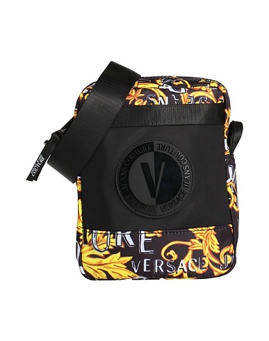 VERSACE JEANS COUTURE Across-body bag Black 100% Polyester