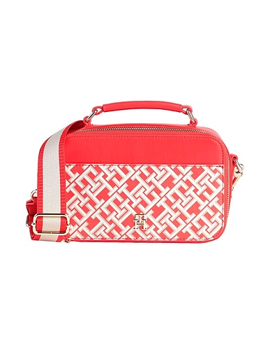 TOMMY HILFIGER Across-body bag Red 100% Polyurethane